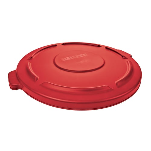 Rubbermaid Brute Lid for 44 Gallon Waste Container, Red